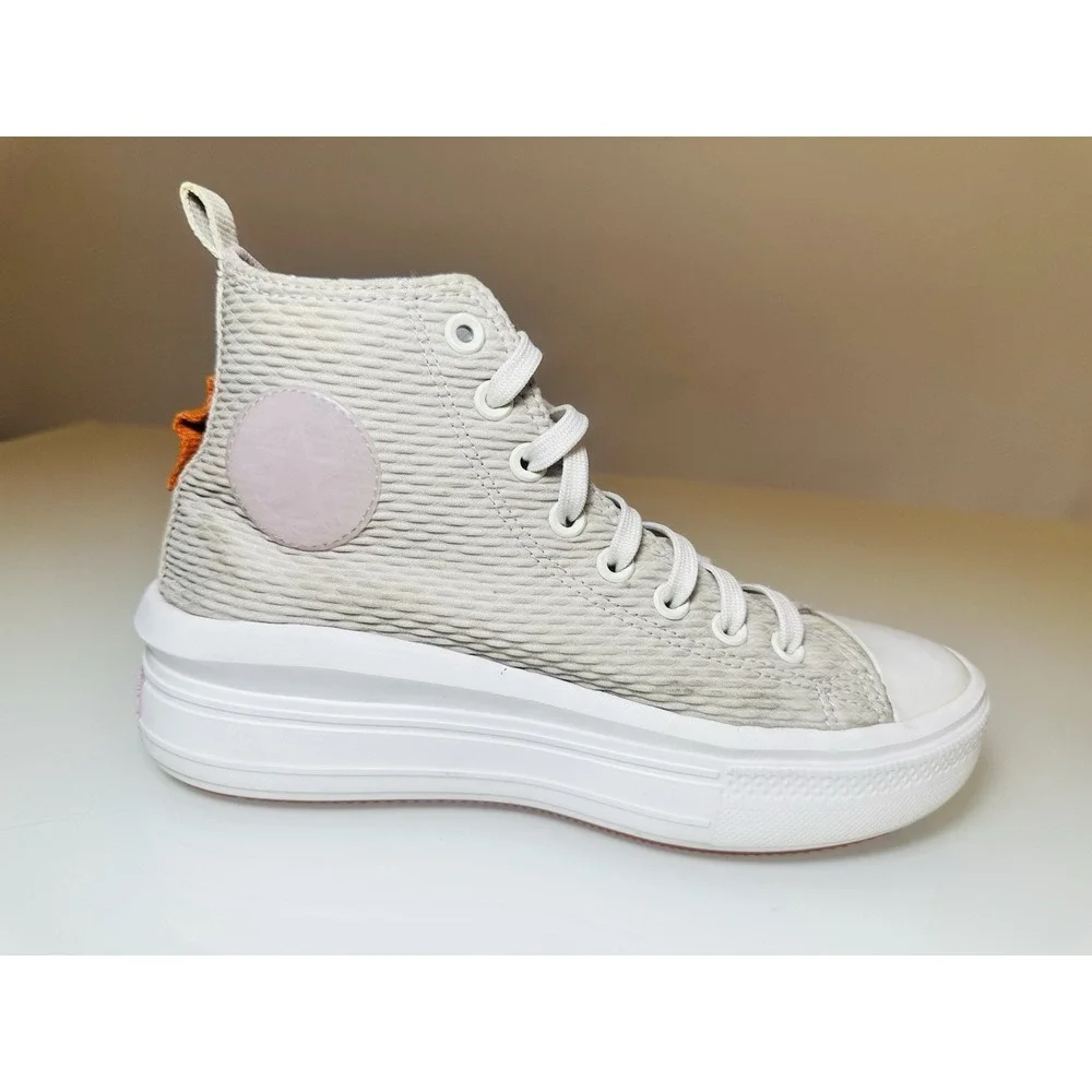 Converse Chuck Taylor All Star Move Hi Future womens cream sneakers shoes 9.5